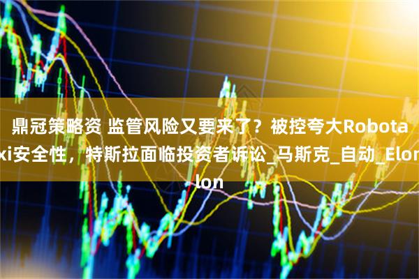 鼎冠策略资 监管风险又要来了？被控夸大Robotaxi安全性，特斯拉面临投资者诉讼_马斯克_自动_Elon